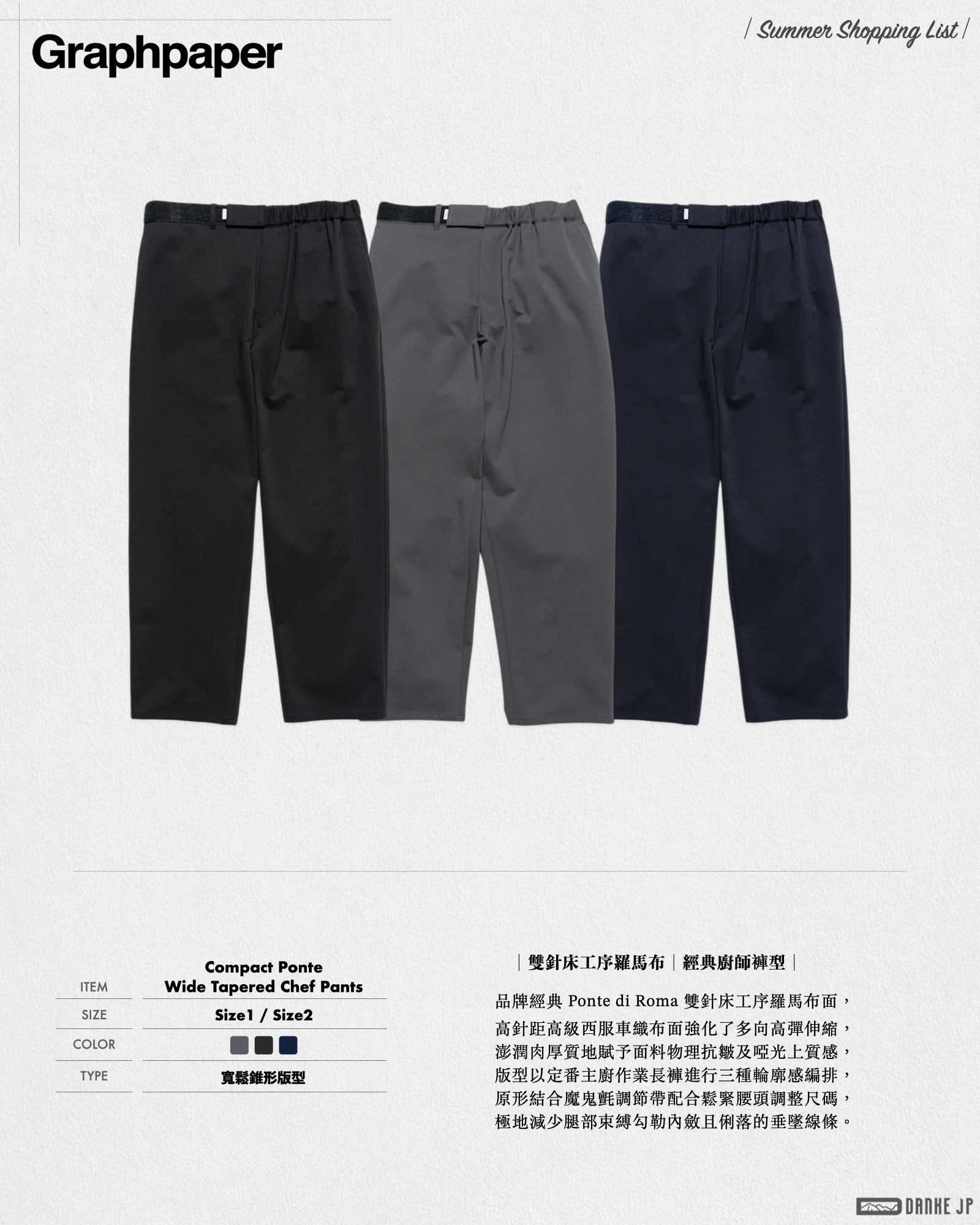 Graphpaper 07:11 Compact Ponte Jacket.010