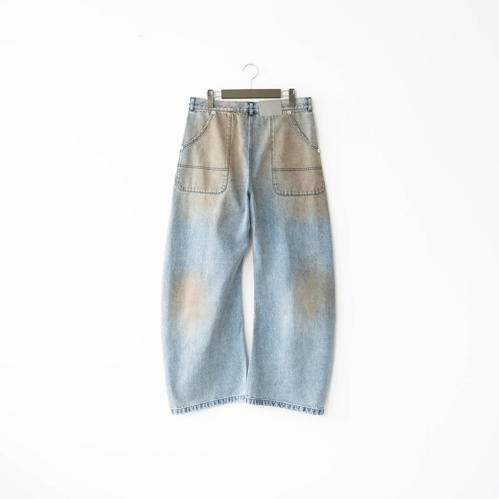 CONZ - Distressed curve denim-2