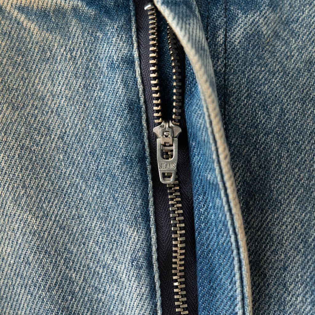 CONZ - Distressed curve denim-6