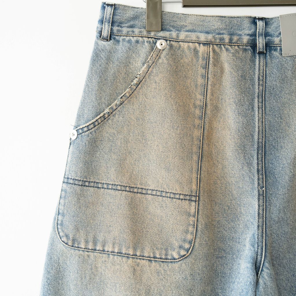 CONZ - Distressed curve denim-7