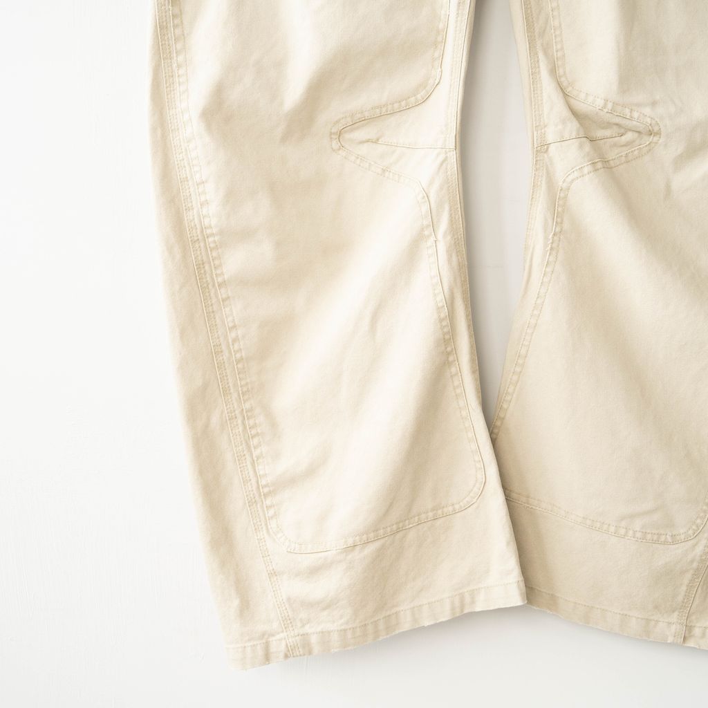 CONZ - Duck double knee curved leg pants-5