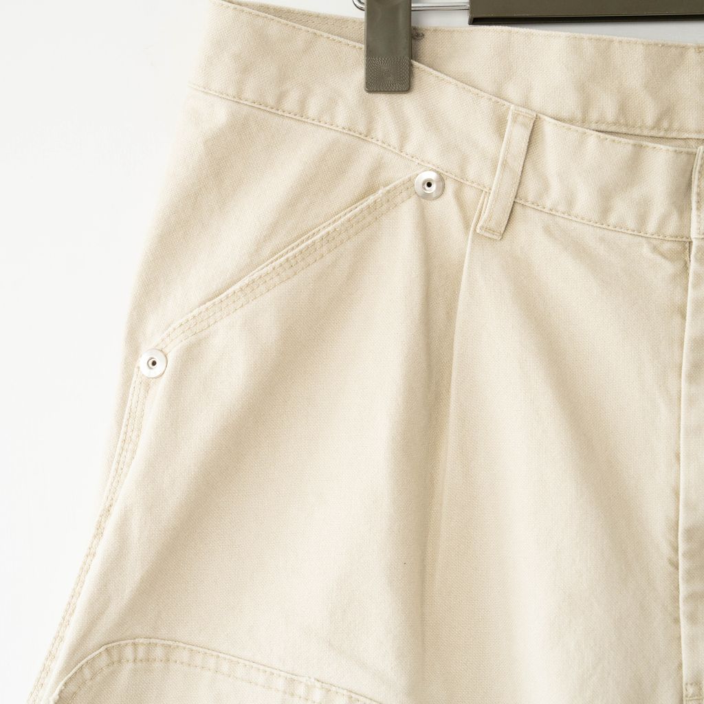 CONZ - Duck double knee curved leg pants-3