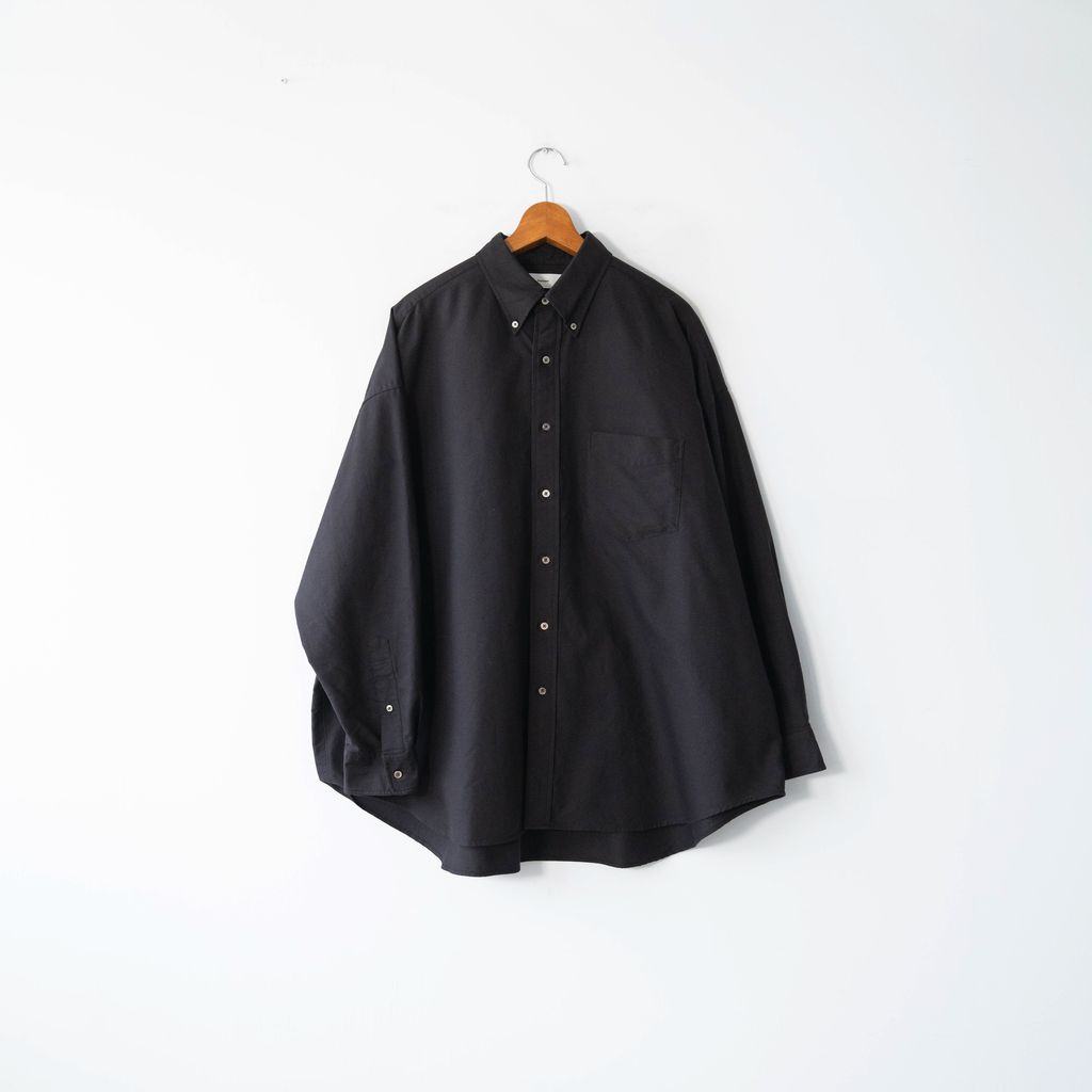 Graphpaper - Oxford L-S Oversized B.D Shirt-1