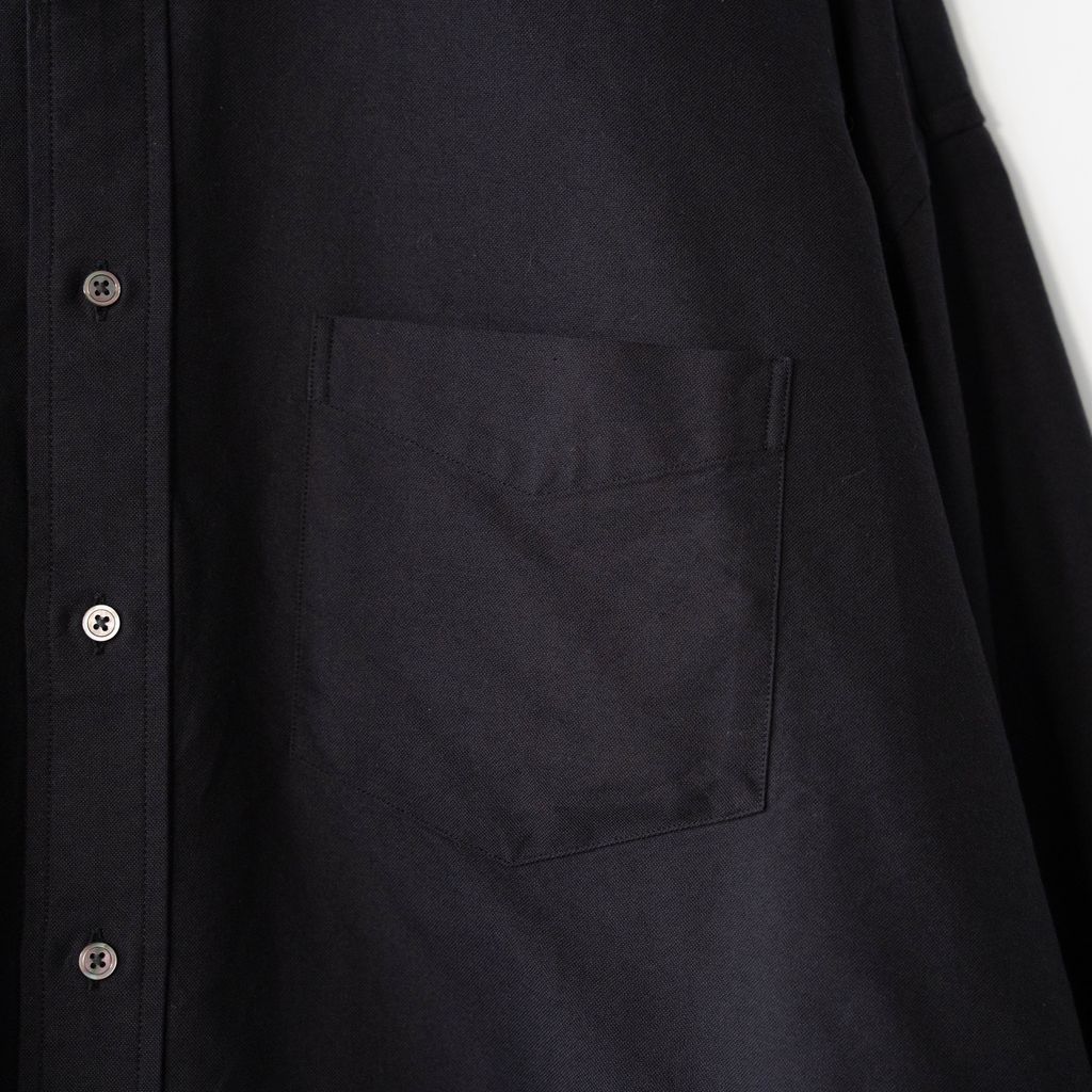 Graphpaper - Oxford L-S Oversized B.D Shirt-3