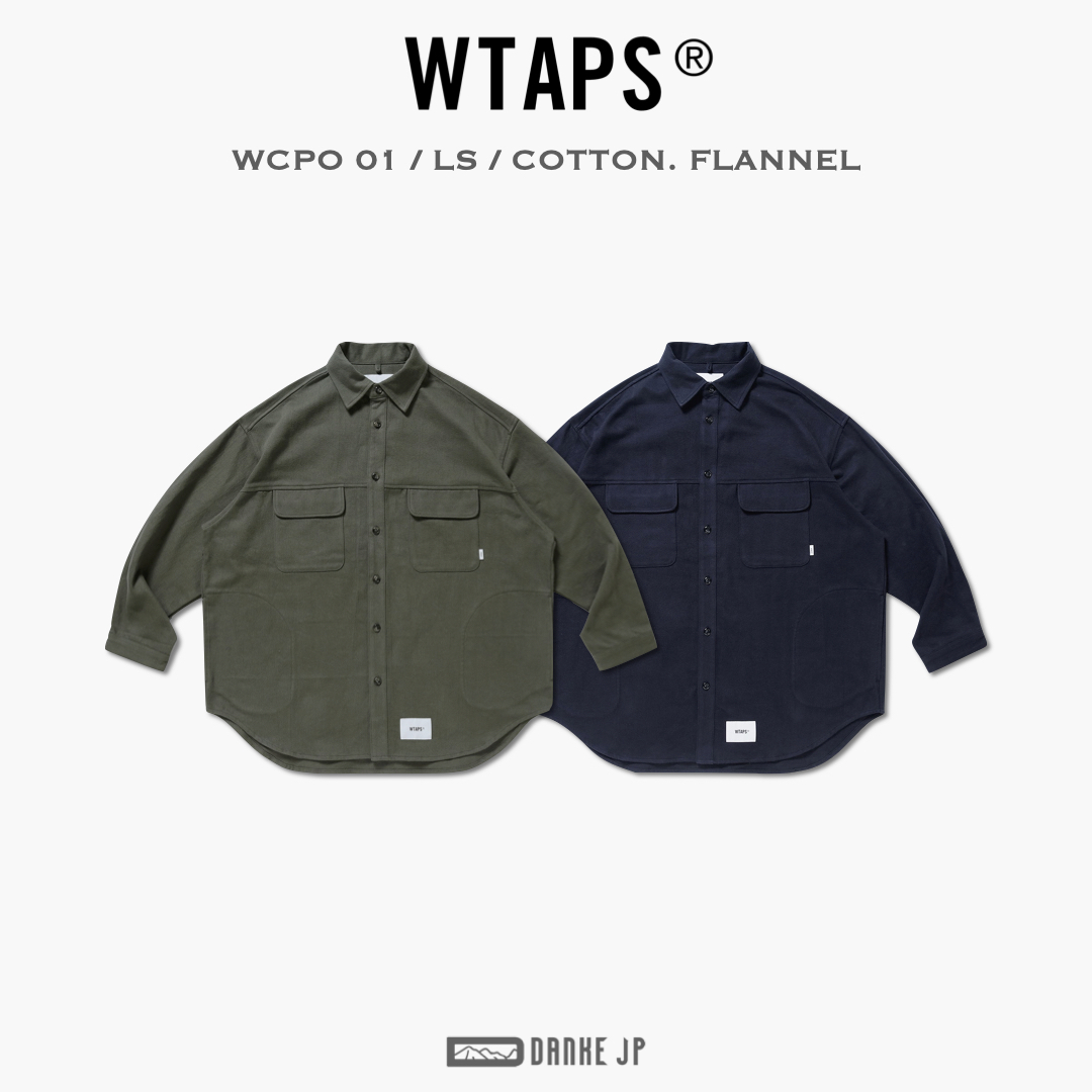 WTAPS wcpo cotton flannel
