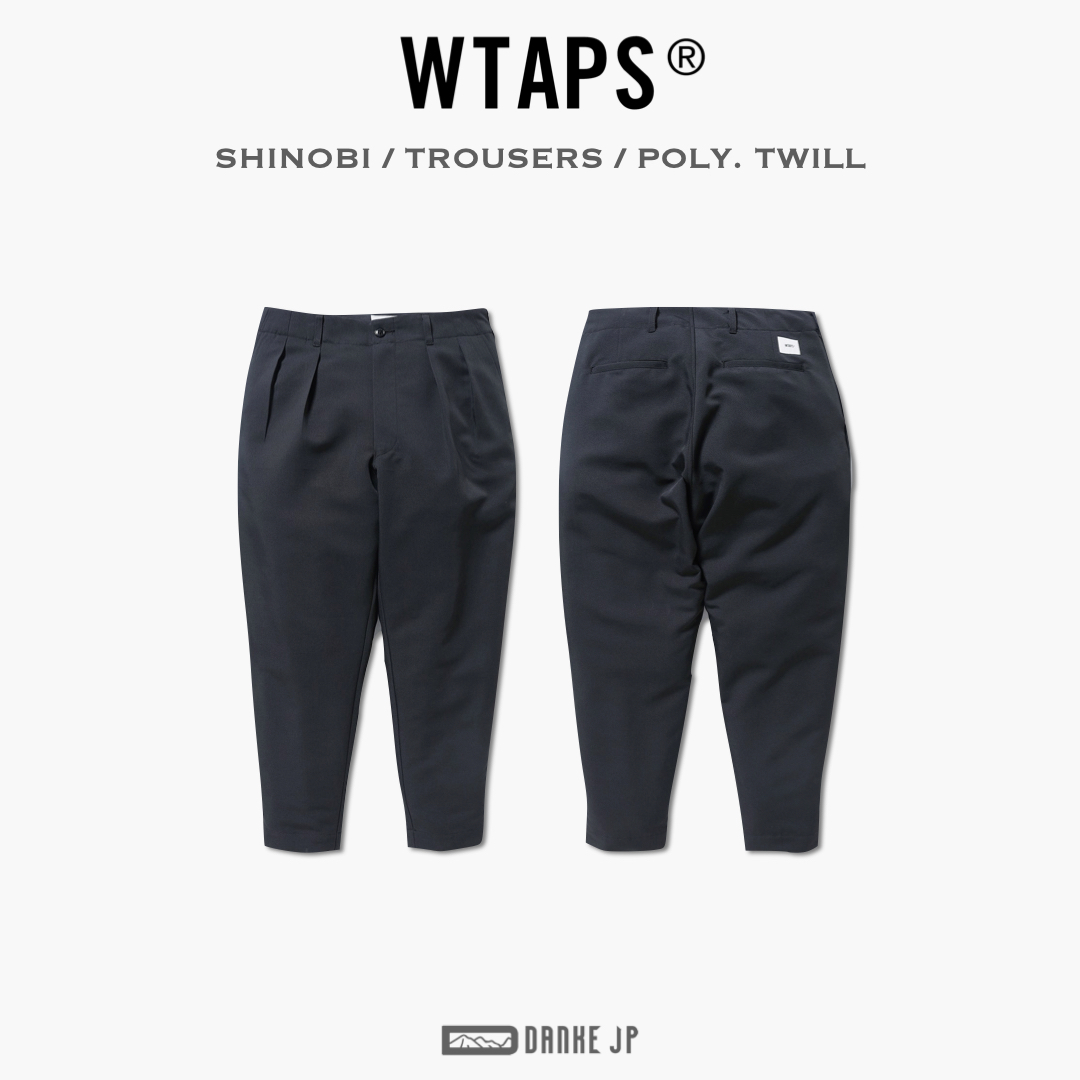 スラックス定価以下　wtaps 221WVDT-PTM05 SHINOBI BLACK S