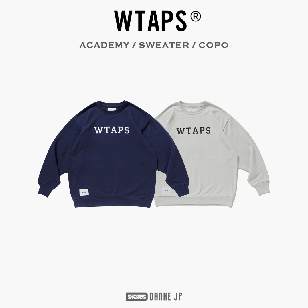 即納高評価】 W)taps - 22SS WTAPS ACADEMY SWEATER NAVY L 新品の通販