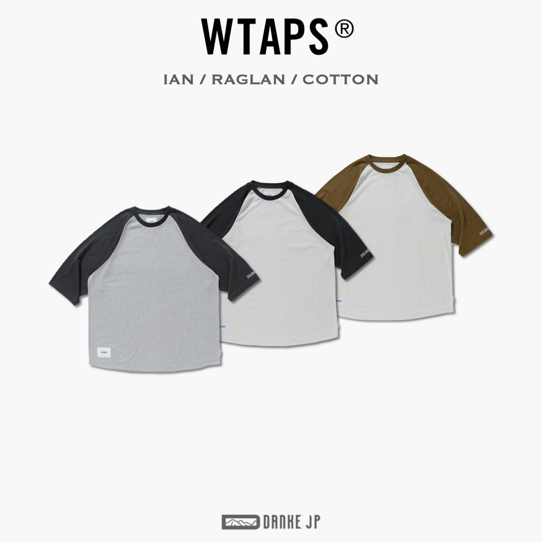 WTAPS 22SS IAN / RAGLAN / COTTON BROWNxOFF WHITE Lサイズ - ブランド別