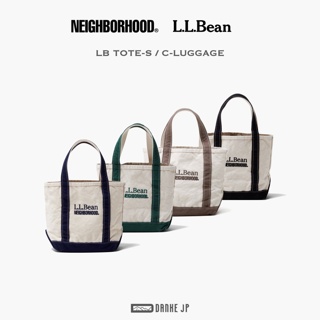 NEIGHBORHOOD LB TOTE-L C-LUGGAGE BLACK