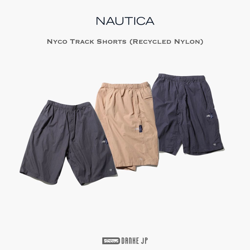 NAUTICA | Nyco Track Shorts（Recycled Nylon） – DANKE JP SHOP 謝謝日貨販売商店