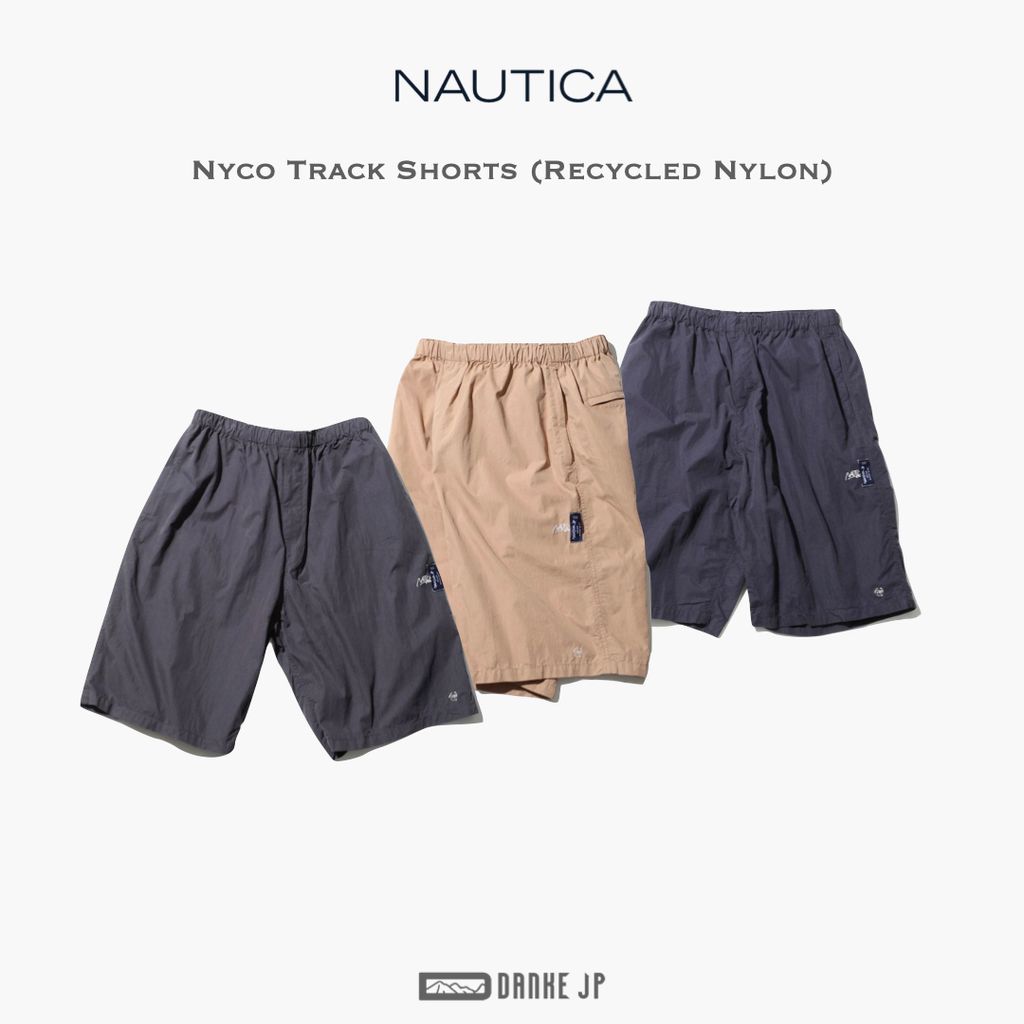 NAUTICA | Nyco Track Shorts(Recycled Nylon) – DANKE JP SHOP 謝謝日貨販売商店 NAUTICA | Nyco Track Shorts(Recycled Nylon) – DANKE JP SHOP 謝謝日貨販売商店
