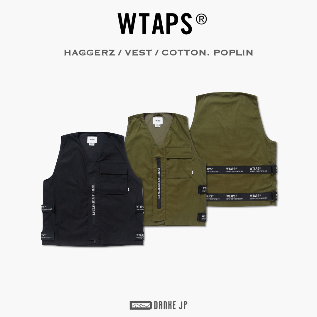新品 Wtaps Haggerz Vest Black M-