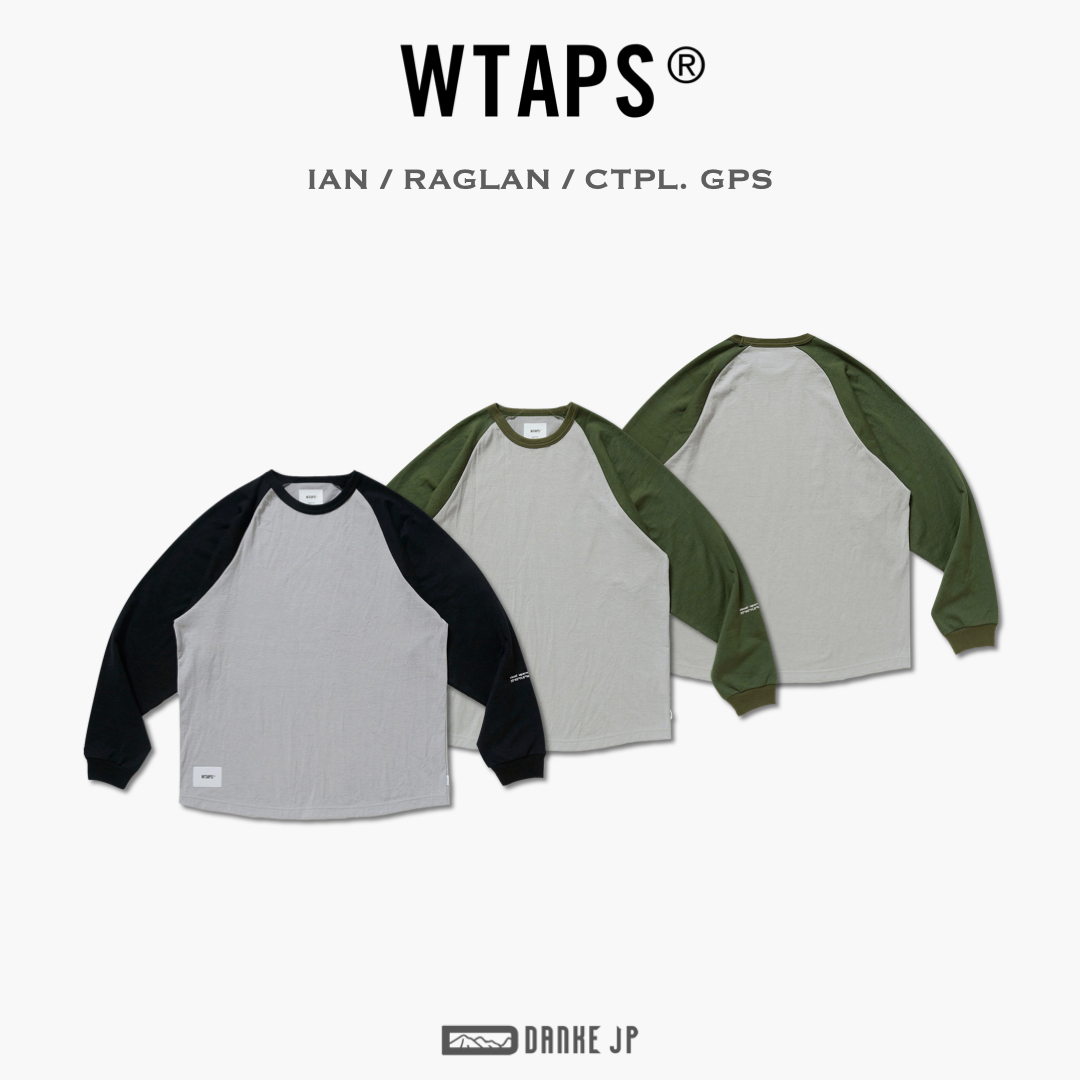 WTAPS 22aw IAN RAGLAN / GRAY & BLACK-