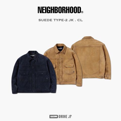 neighborhood SUEDE TYPE-2 JACKET-