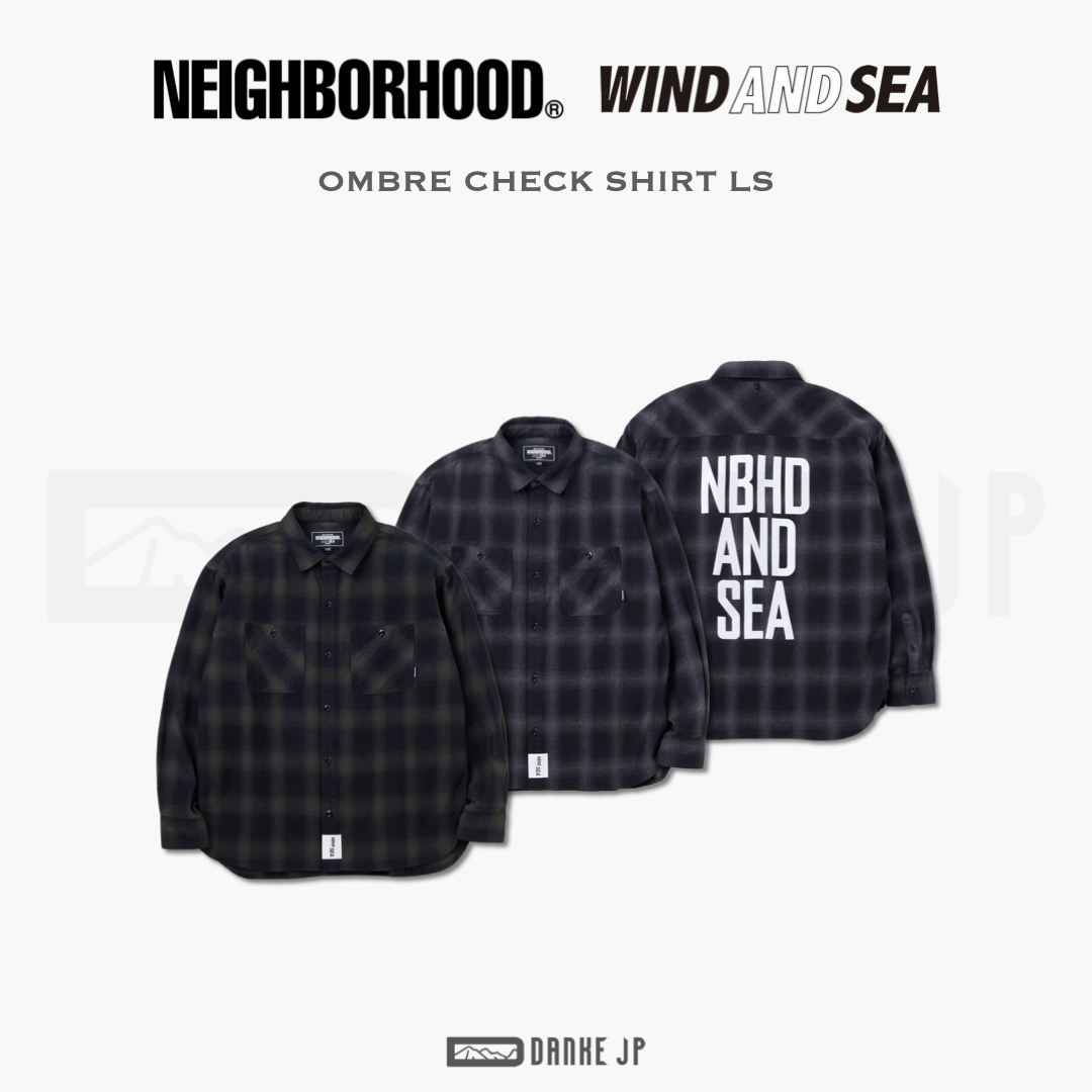 NEIGHBORHOODXWDS OMBRE CHECK SHIRT LS