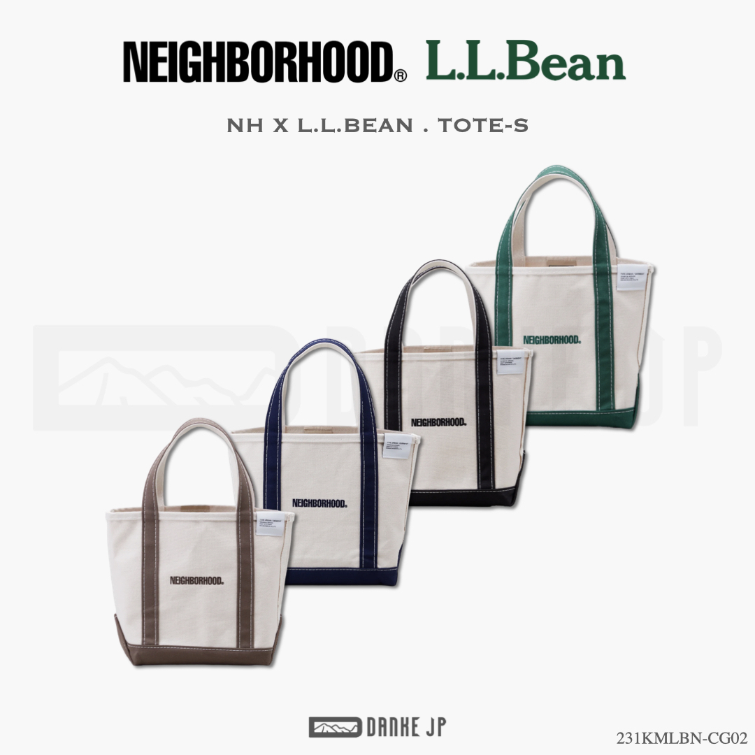 緑L NEIGHBORHOOD NH X L.L.BEAN . TOTE-L-