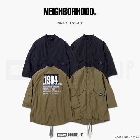 NEIGHBORHOOD/22SS BAL COLLAR／CN-COAT-