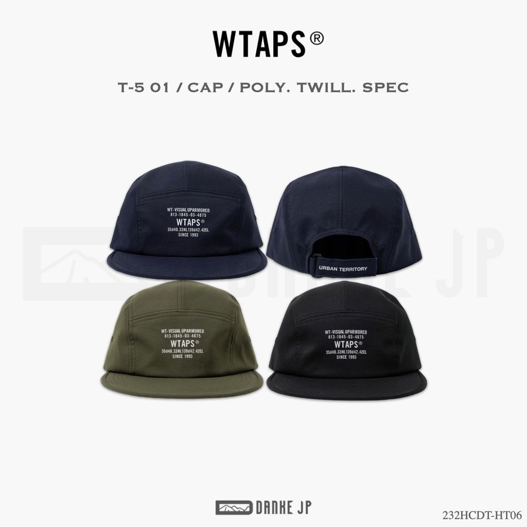 WTAPS | T-5 01 / CAP / POLY. TWILL. SPEC – DANKE JP SHOP 謝謝日貨