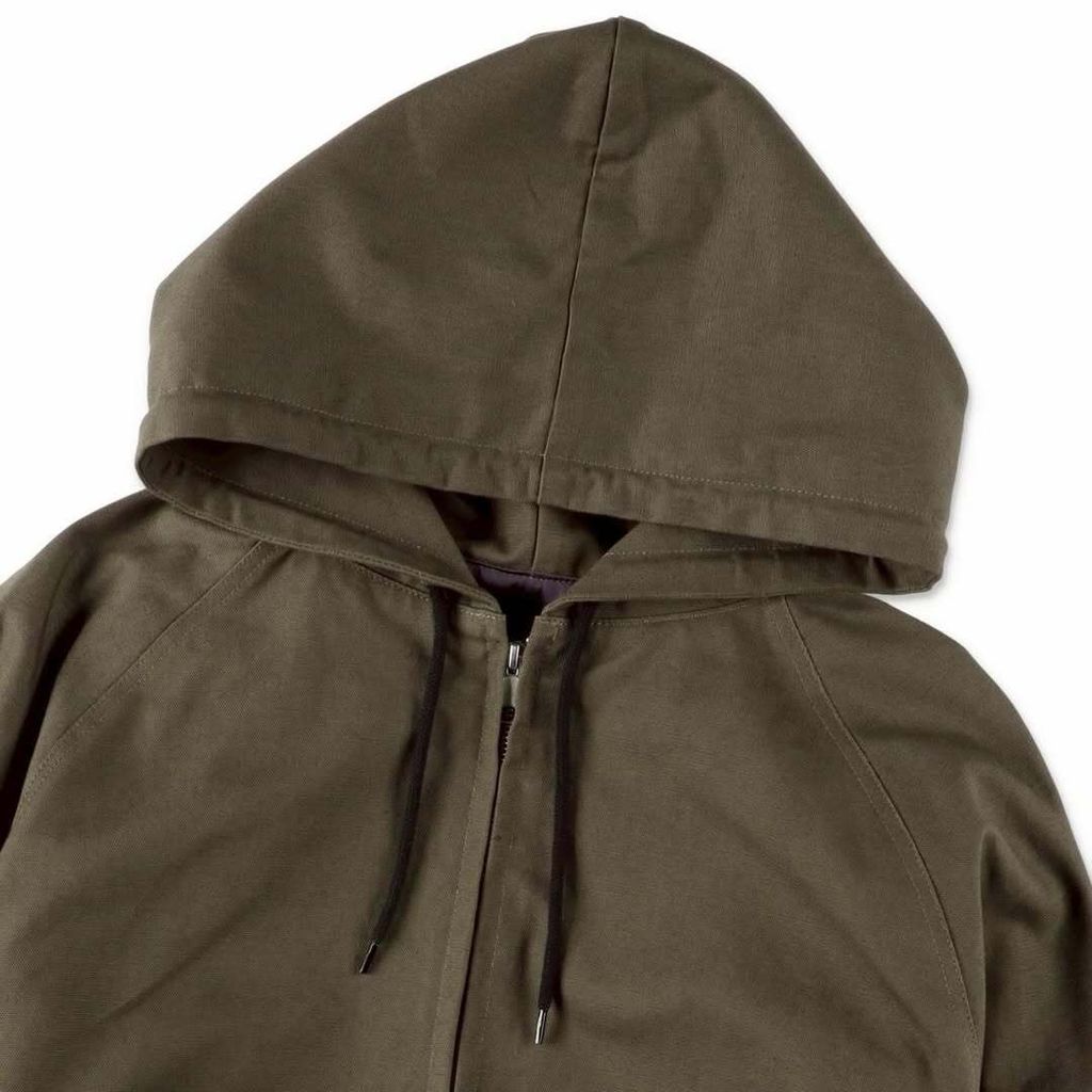 STRIPESFOR CREATIVE SS26DUCK HOODY JACKET 　　Black - White - Grey Available on 1-24at Authorized (4)