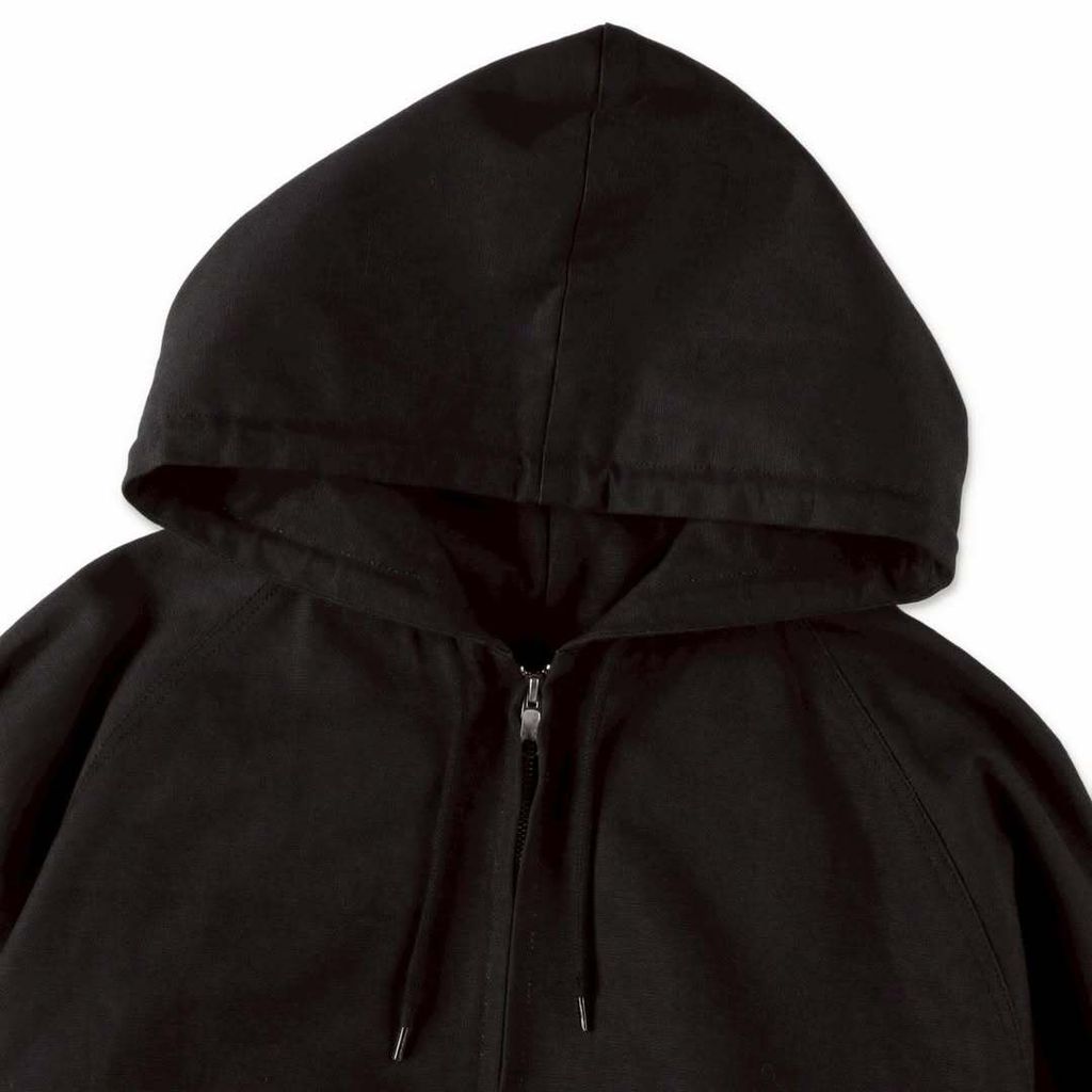 STRIPESFOR CREATIVE SS26DUCK HOODY JACKET 　　Black - White - Grey Available on 1-24at Authorized