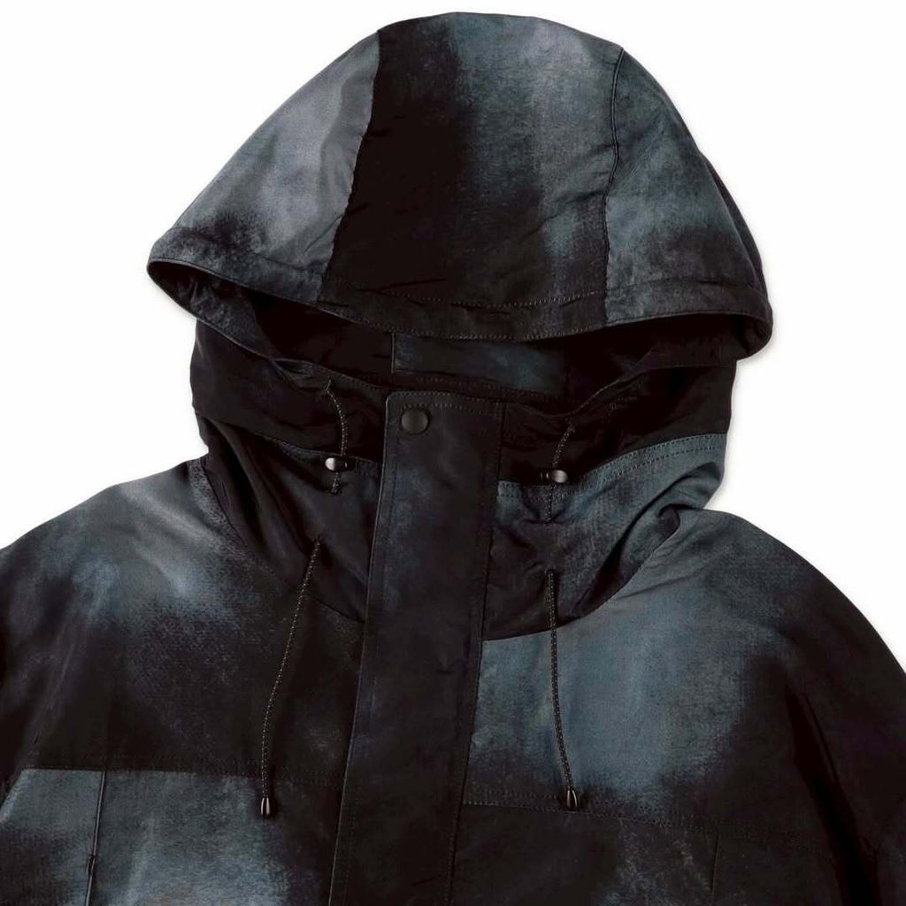 STRIPESFOR CREATIVE SS26OG TIEDYE NYLON PULL OVER JACKET 　　Navy Tiedye - Black TiedyeAvailable  (2)