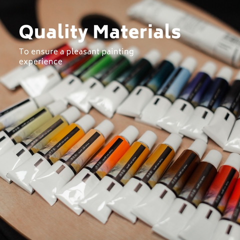 MARIES 24-Colors Oil Painting Set – MTMT Studios