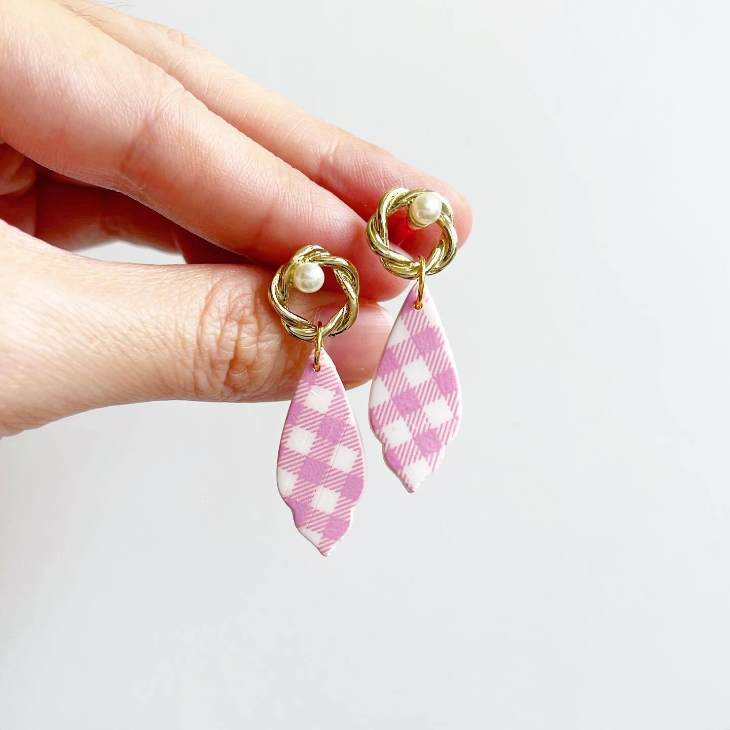 Light pink drop on sale earrings