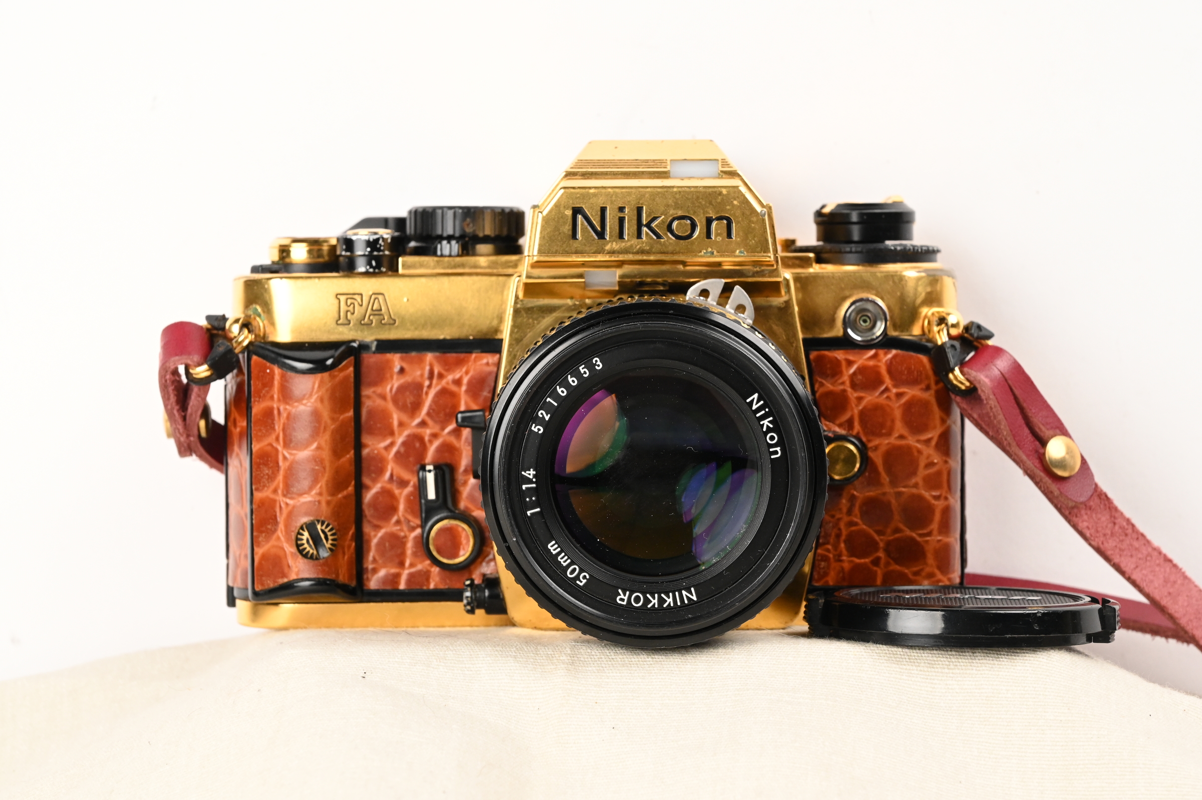 NikonFA NIKKOR 1:1.4 50mm Gold 限定　ニコン ニコン FA ゴールド Nikkor 50mm F1.4 セット 限定モデル カメラ