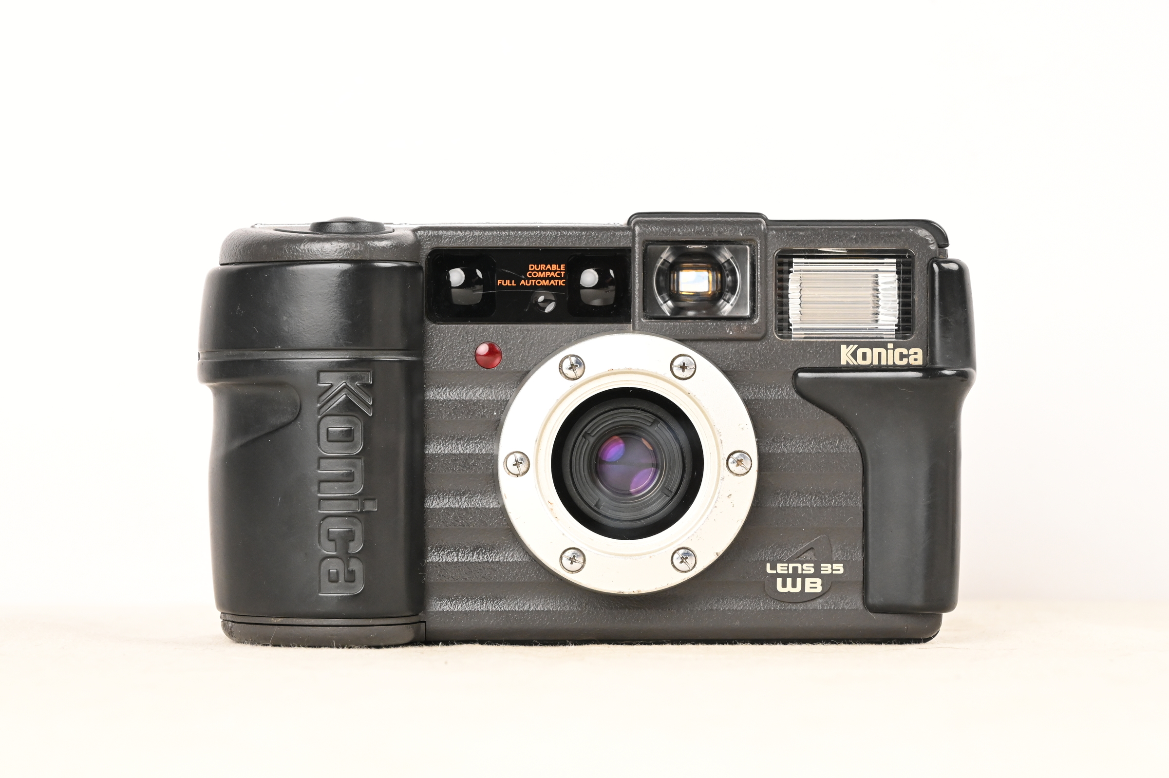 Konica 現場監督 LENS 35WBフィルムカメラ Konica 現場監督35wb 35mmレンズを搭載した工事現場の記録用