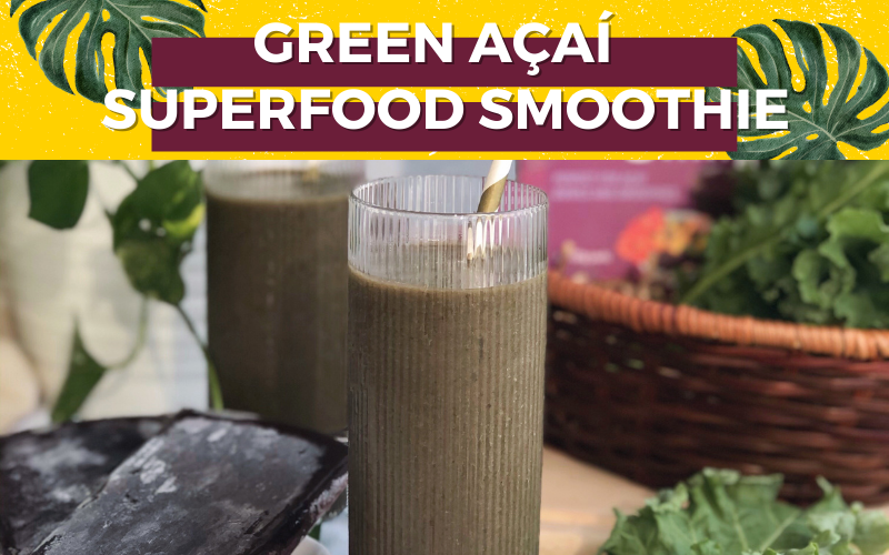 Green Acai Superfood Smoothie