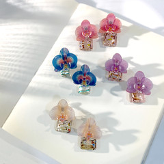 塑膠 胸針 多色 - 胸針 蝴蝶蘭 樹脂  蘭花 擺飾 禮物 禮盒 情人節