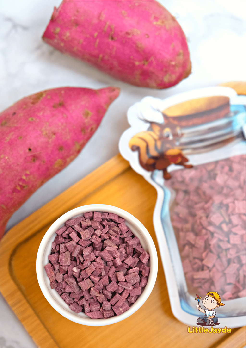 Dried Purple Sweet Potato