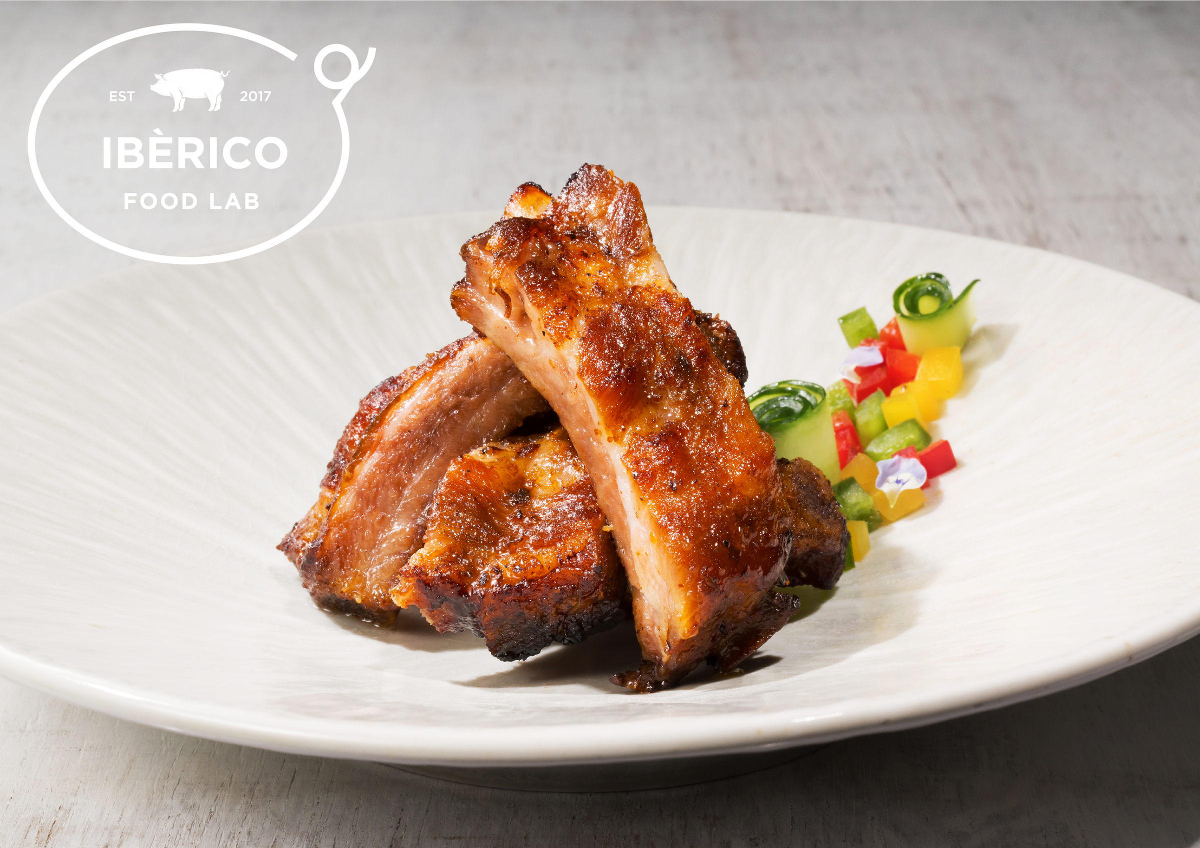 Easy Gourmet Iberico Pork BBQ Loin Ribs 即食黑毛猪小排骨(+