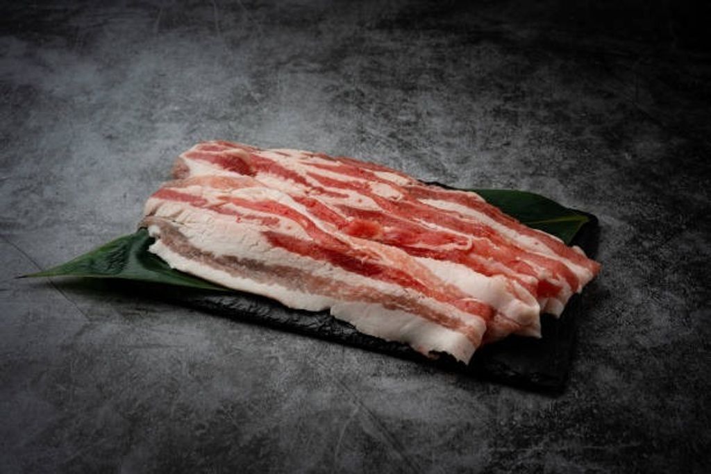 Olive Pork Belly Yakiniku 西班牙橄榄猪五花烤肉 (+/ 150grams) My Barn 黑猪达人