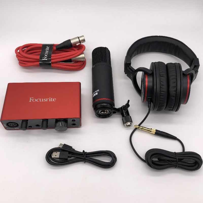 Focusrite Scarlett Solo Studio Pack 2x2 USB Audio Interface Focusrite Scarlett Solo Studio Pack 2x2 USB Audio Interface