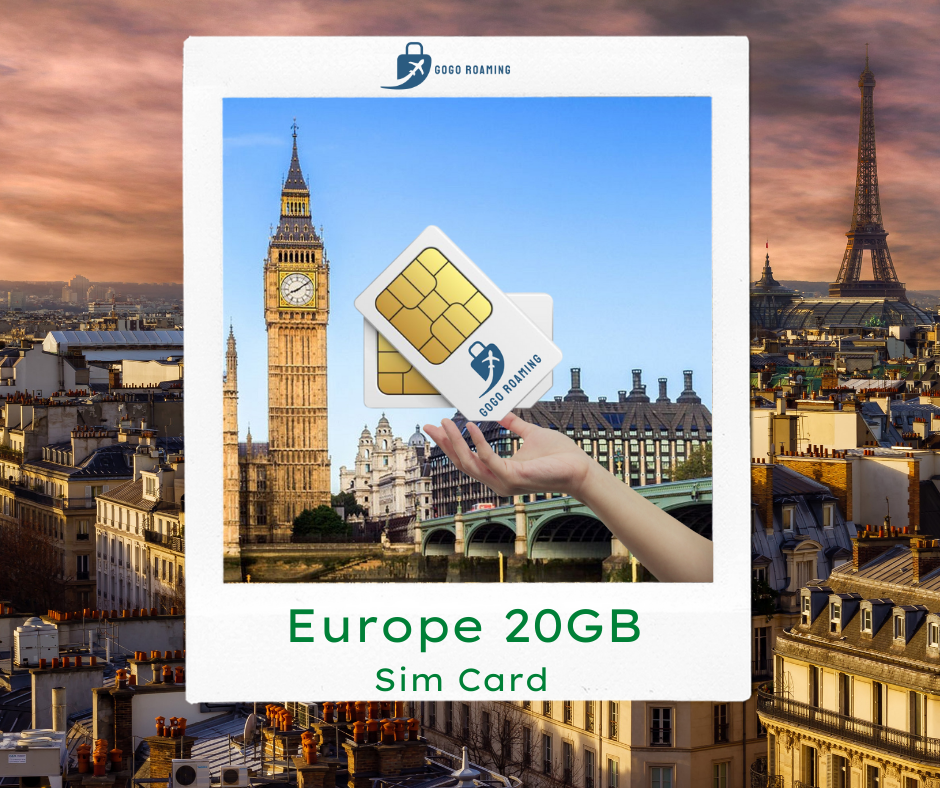 【520GB】Europe Unlimited Data 4G Sim Card Please visit our new website www.gogoroaming.my