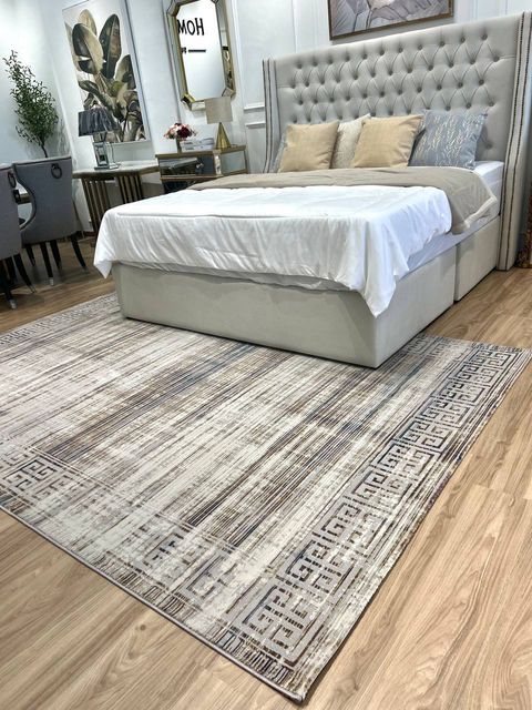 MODERN MINIMALIST AREA RUG - CLEARANCE Rainbow 2