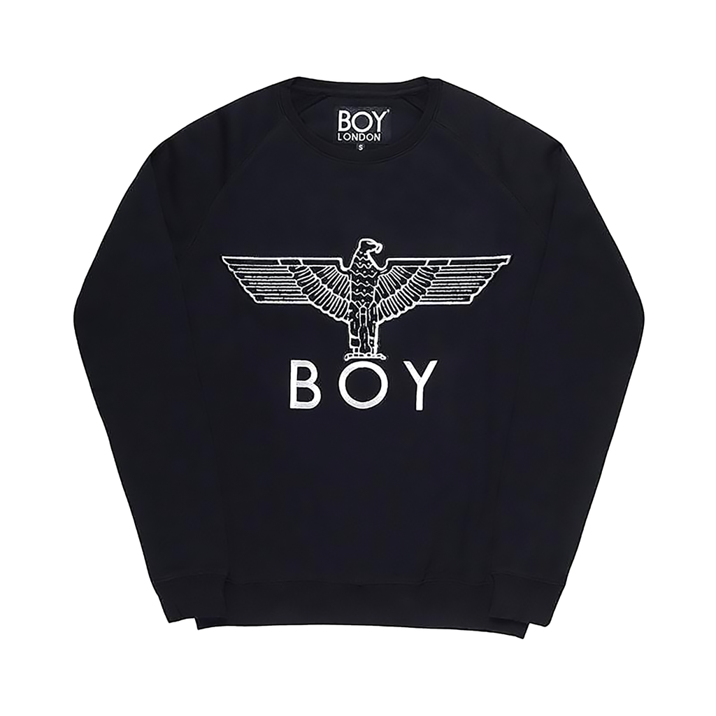 BOY LONDON-BOY EAGLE APPLIQUE SWEAT – BUTIK LUV LUX
