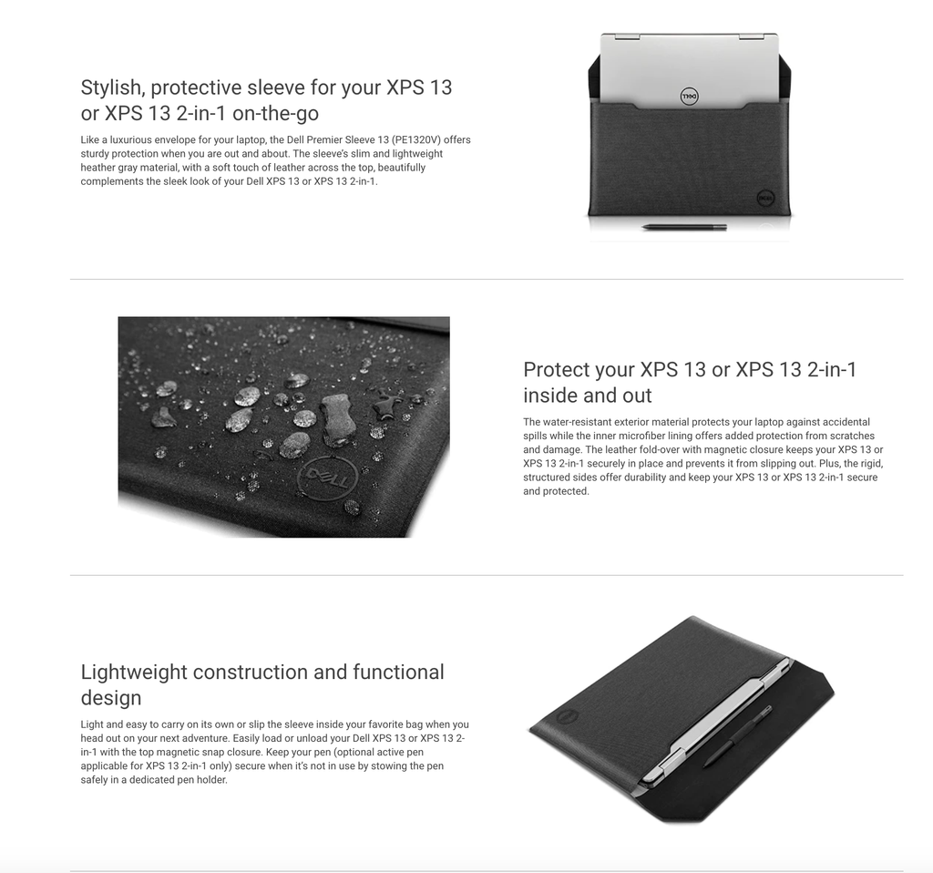 Dell Premier Sleeve 13 – ALINK IT SOLUTION Dell Premier Sleeve 13 – ALINK IT SOLUTION