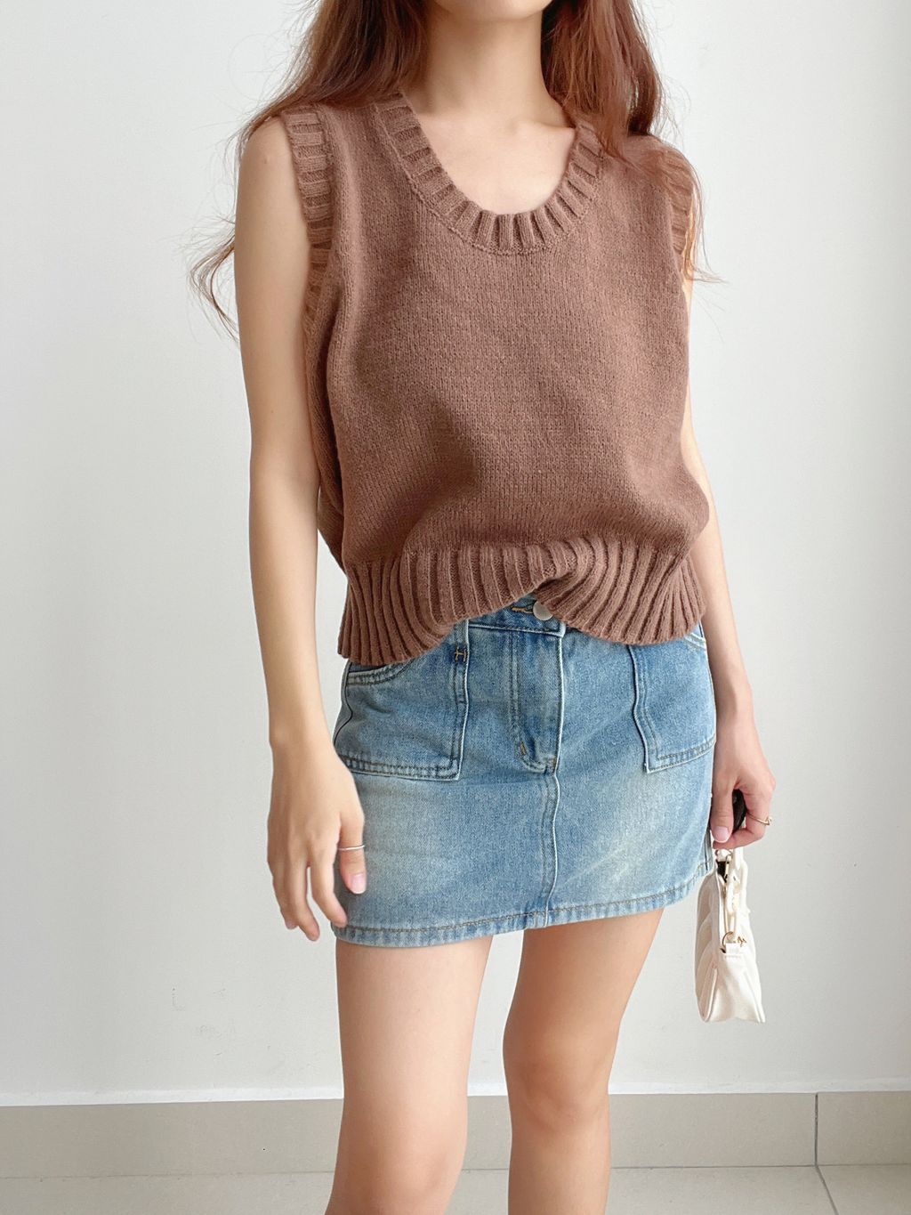 Wonder knit vest geeestudio
