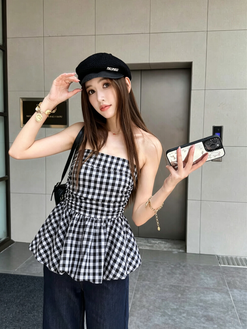 Plaid黑白格纹