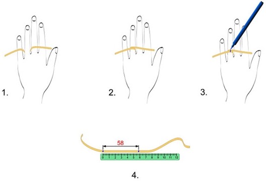 Find your ring size – Oh So Yeppeun