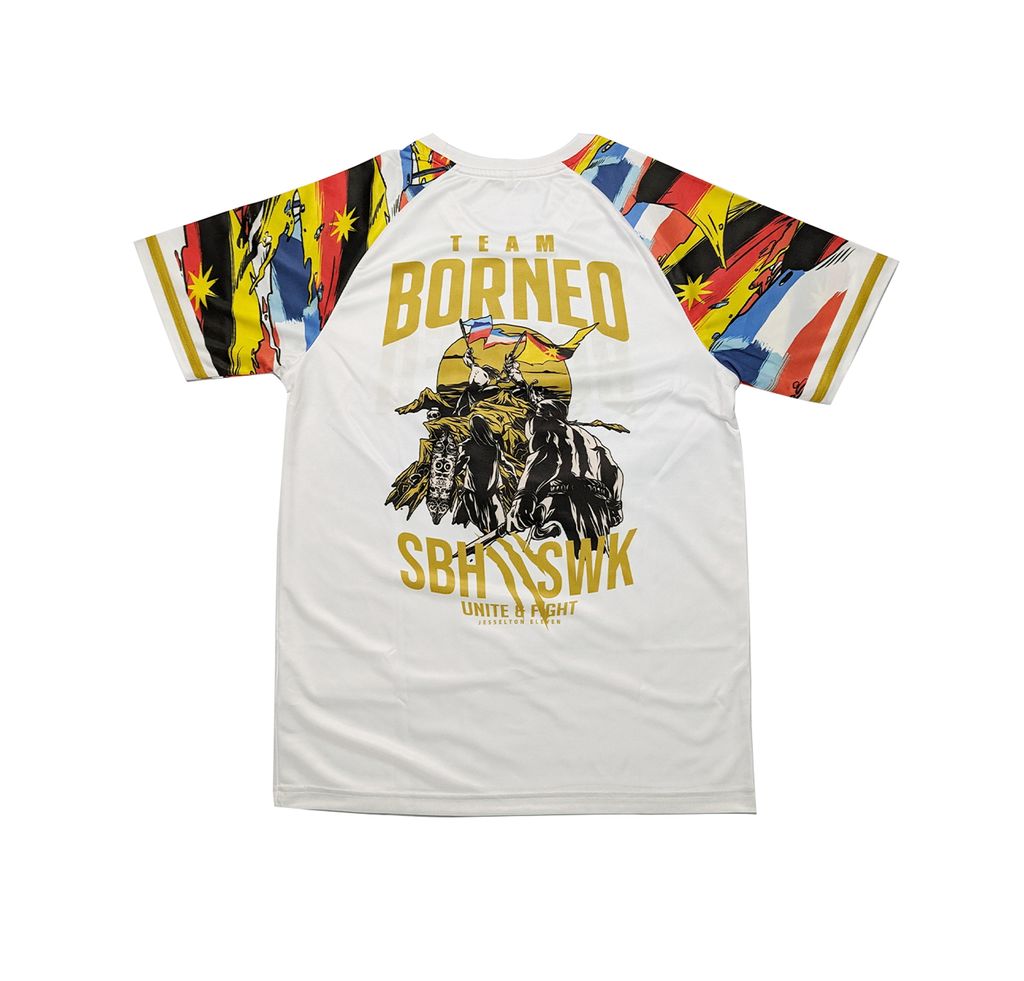 TEAM BORNEO FLAG BACK