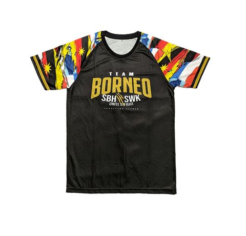 TEAM BORNEO SUB FLAG FRONT