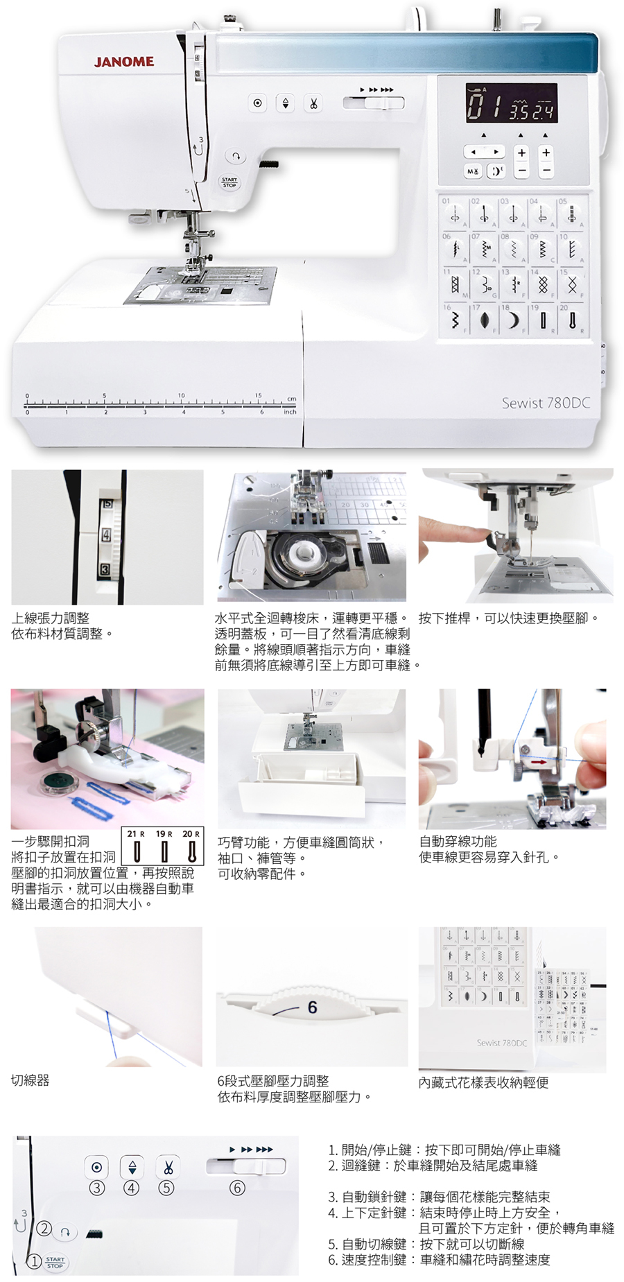 JANOME 780DC - 1