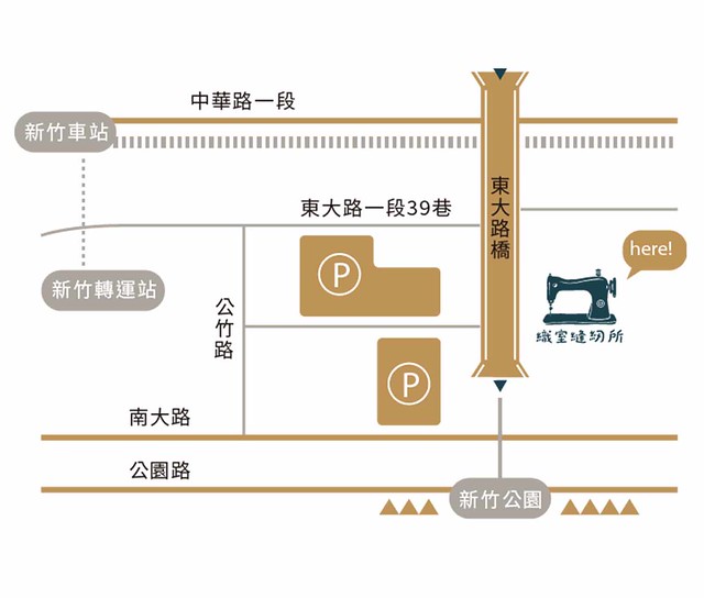 織室位置