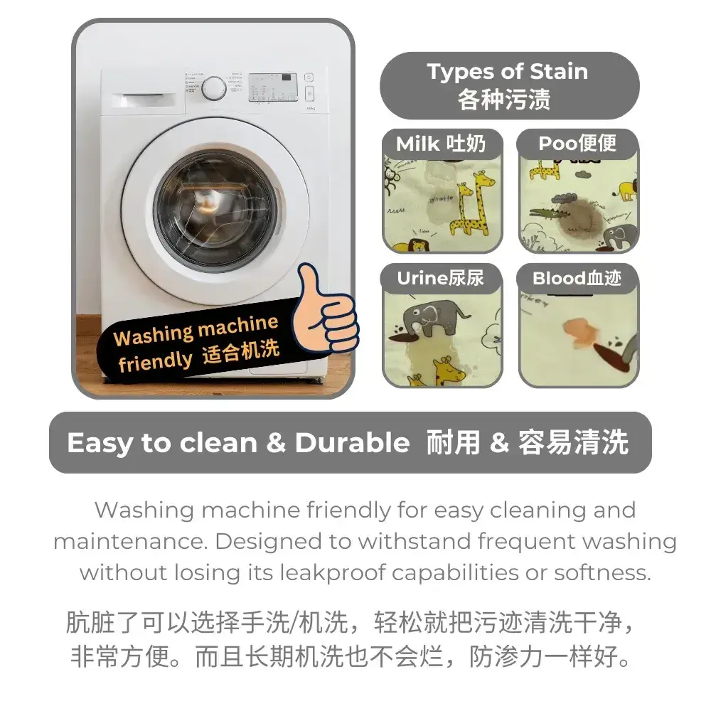 Easy to Clean & Durable