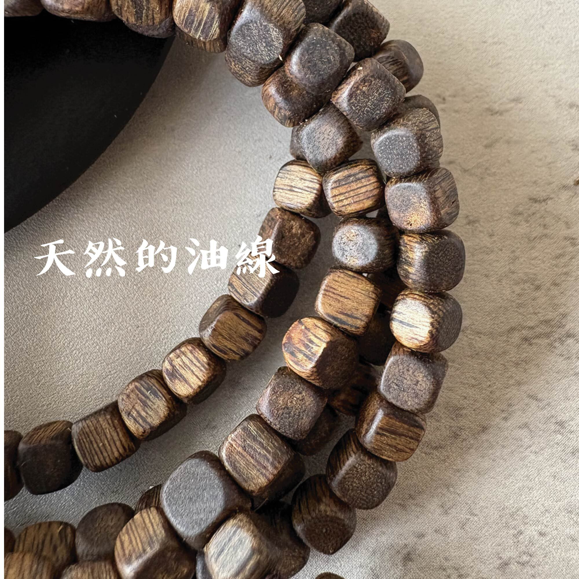 沉香多圈手串方塊多圈-02