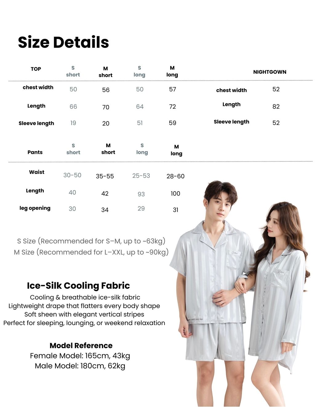 White Clean Size Chart Women's Pants Instagram Post