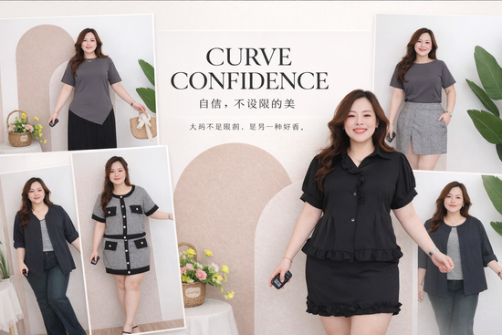 “大码不是限制，是另一种好看。” | CM PLUS FASHION